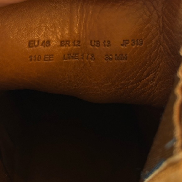 Story Et Fall calf suede Chelsea boots men’s size EU 46 / US 13 - Picture 6 of 6